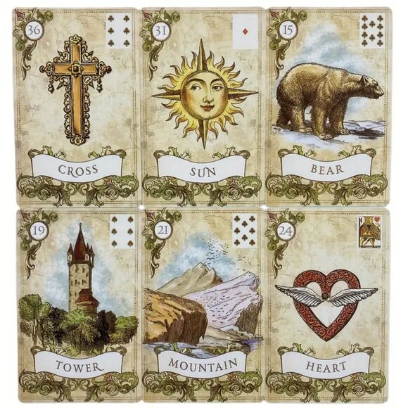 OLD STYLE LENORMAND - Picture 3 of 3